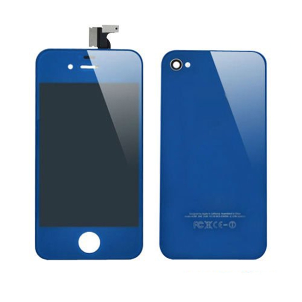 Pantalla Lcd Con Digitizer Táctil Para Iphone 4  azul